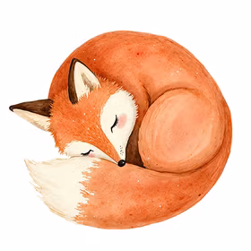 Revefamilie i skogen 2