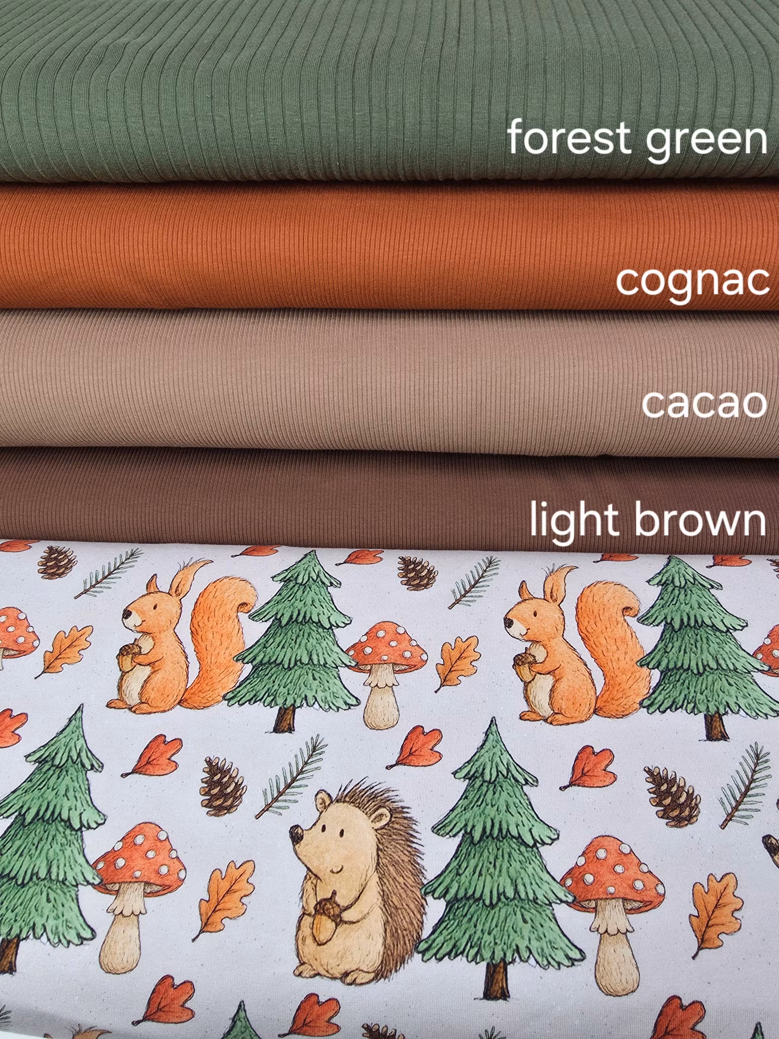 Skogsdyr i høststemning jersey