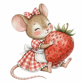 Jordbærmus på kjøkkenet 1