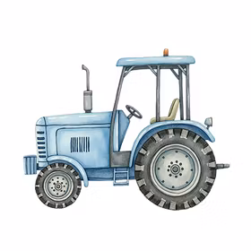 Fargerike traktorer 2