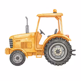 Fargerike traktorer 3