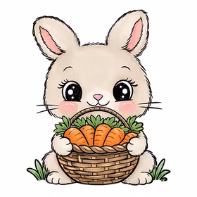 Kanin med gullerot