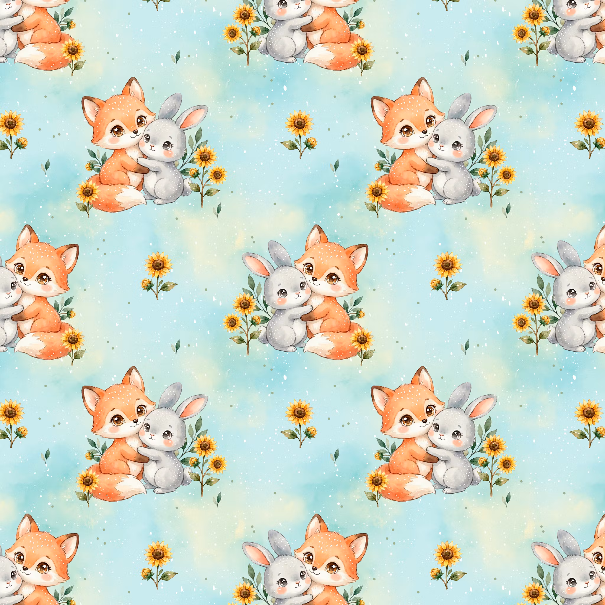 Rev og kanin i kos jersey