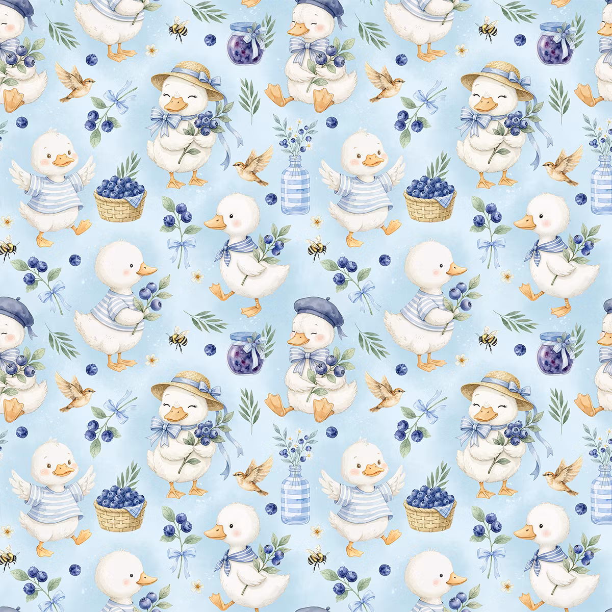 And plukker blåbær jersey