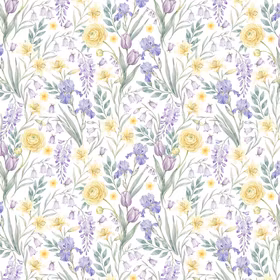 Floral Dreamy Lilac jersey