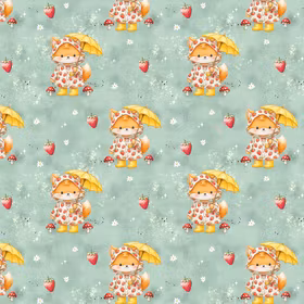 Foxie loves strawberries jersey