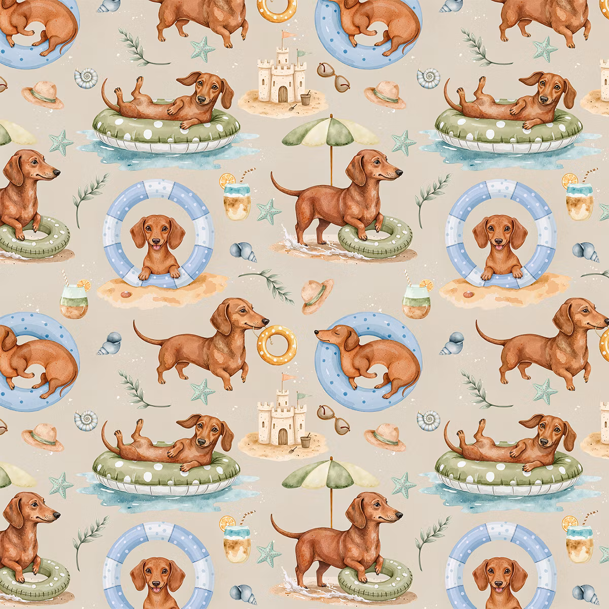 Hund som bader jersey