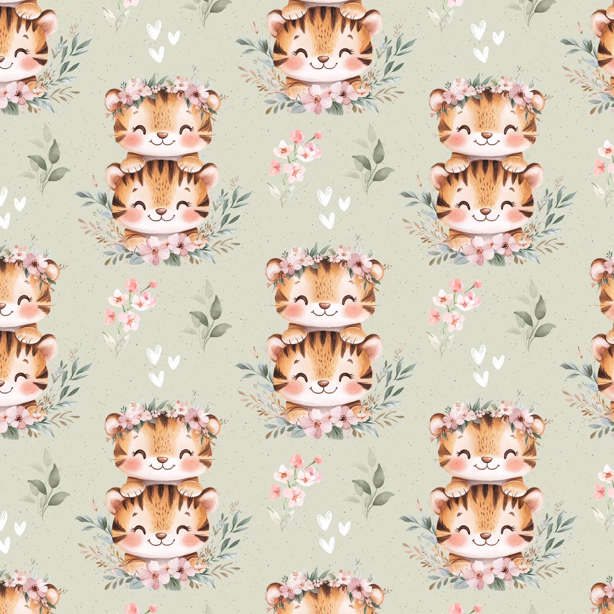 Mor og lille French terry