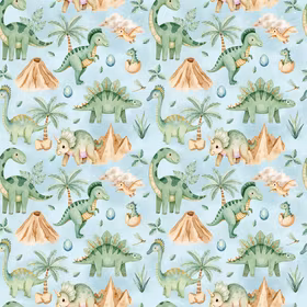 Cute dino adventure jersey