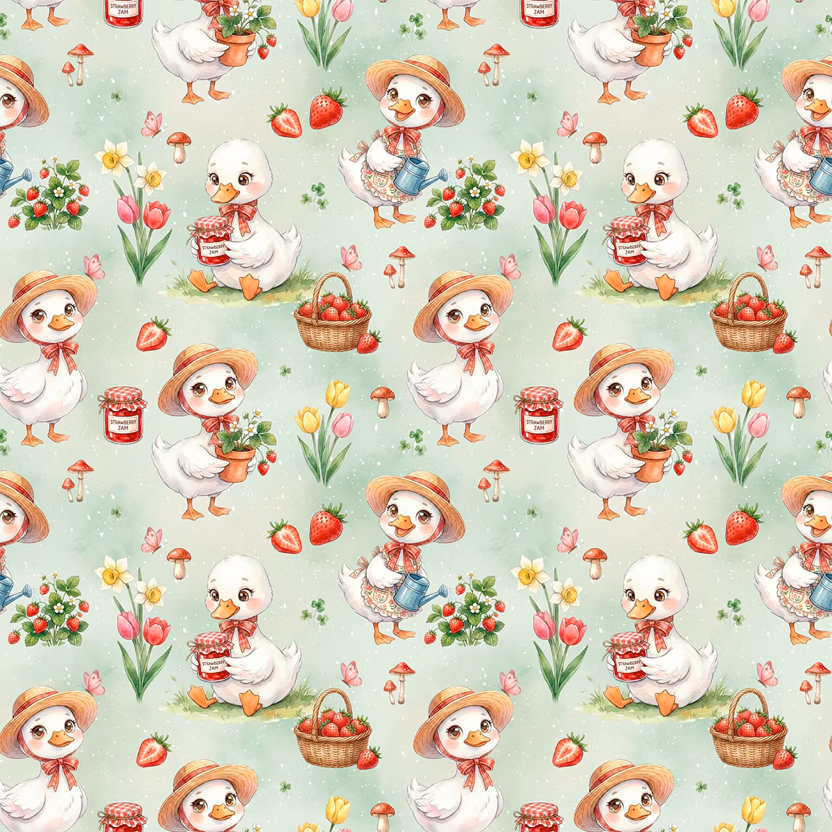 Gardening duck jersey