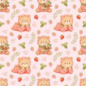 Strawberry baby jersey