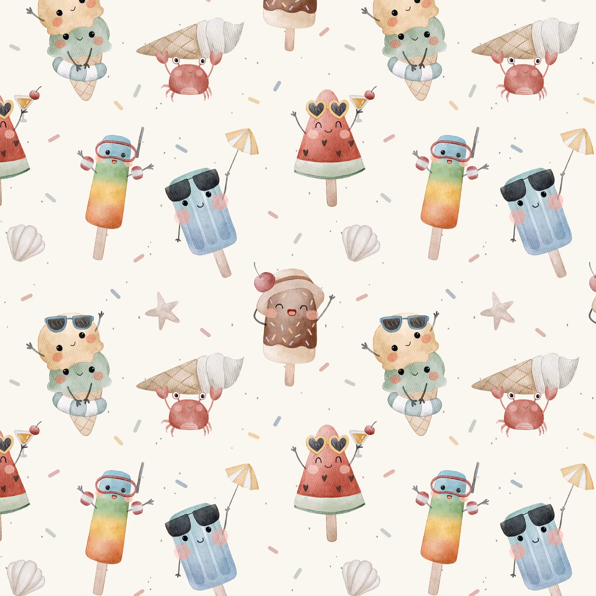 Ice cream summer jersey