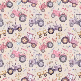 Traktor floral jersey