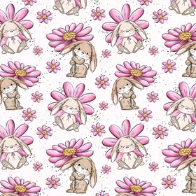 Blomsterkanin rosa jersey