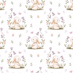 Bunny and bellflowers jersey