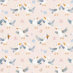 Busy seagulls jersey