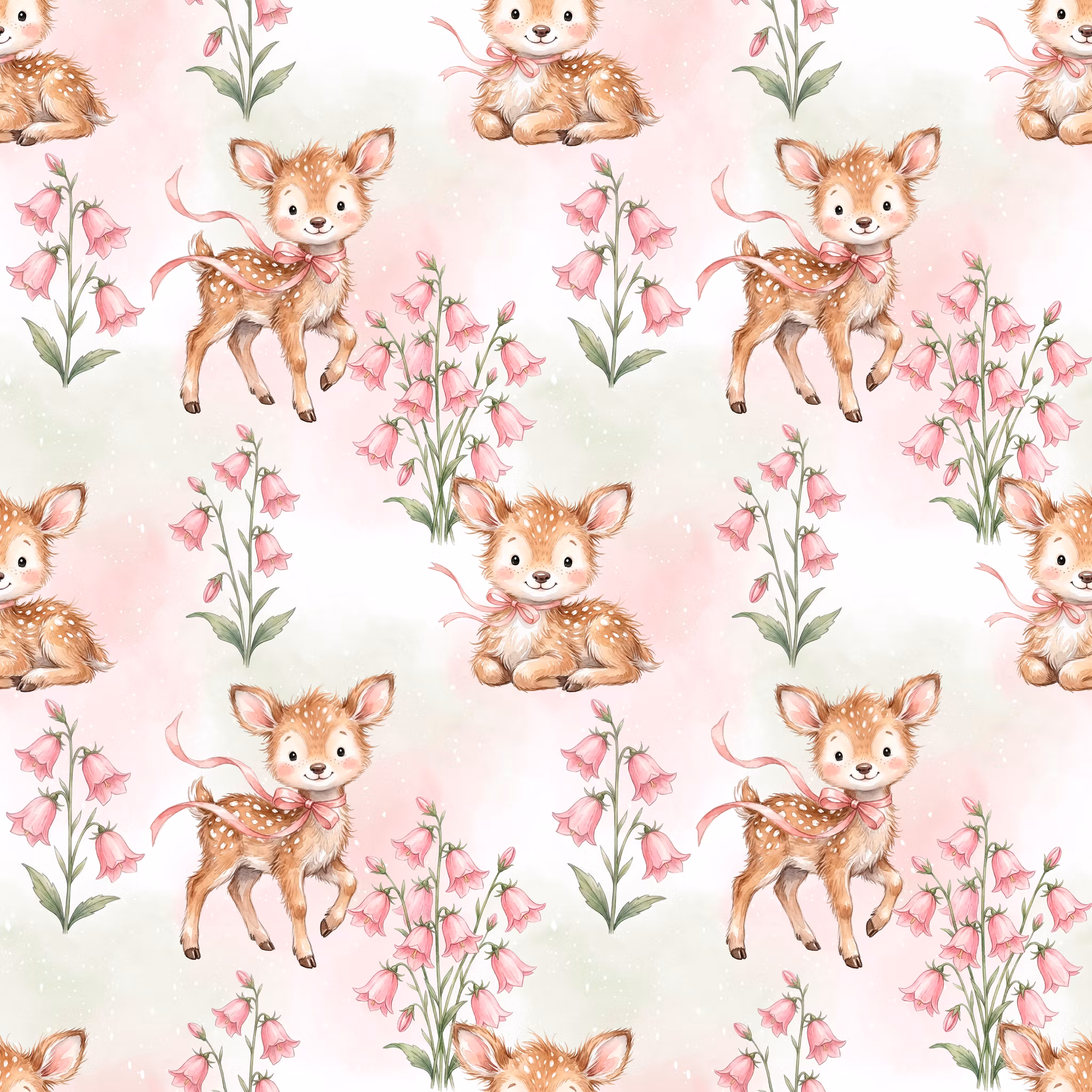 Floral dådyr jersey