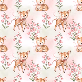 Floral dådyr jersey
