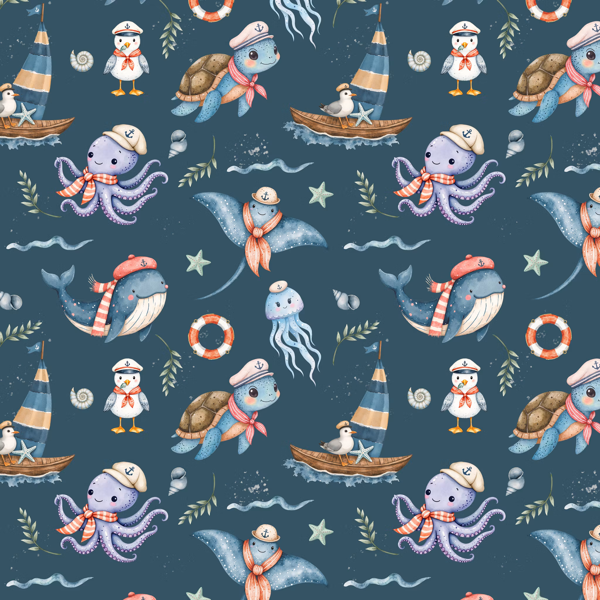 Ocean friends jersey