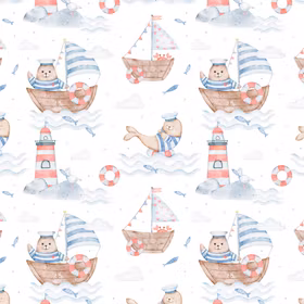 Seal the Sailor White jersey