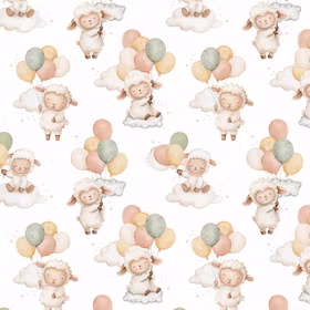 Sheeps with balloons jersey