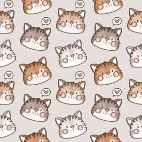 Søte katter jersey