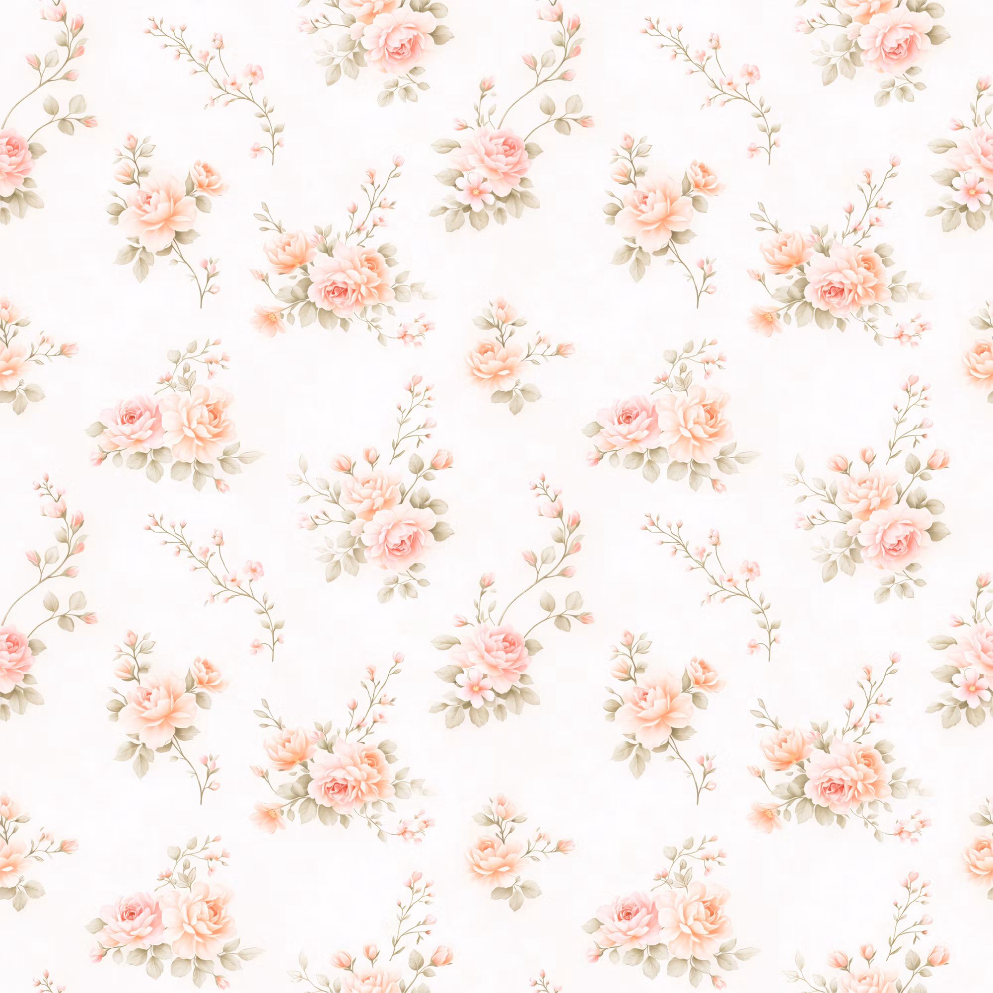 Floral Malin Bomulls Poplin