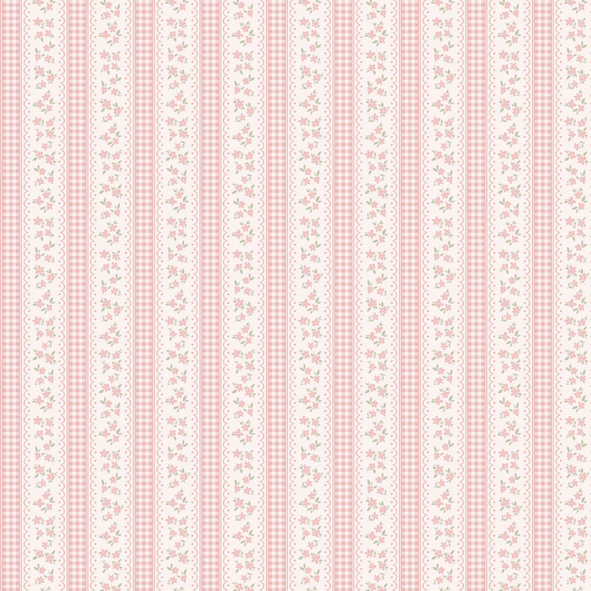 Floral Piknic Bomulls Poplin