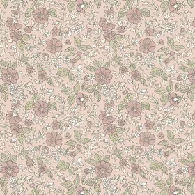 Floral Siren Bomulls Poplin
