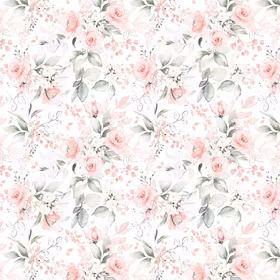 Floral Synne Bomulls Poplin