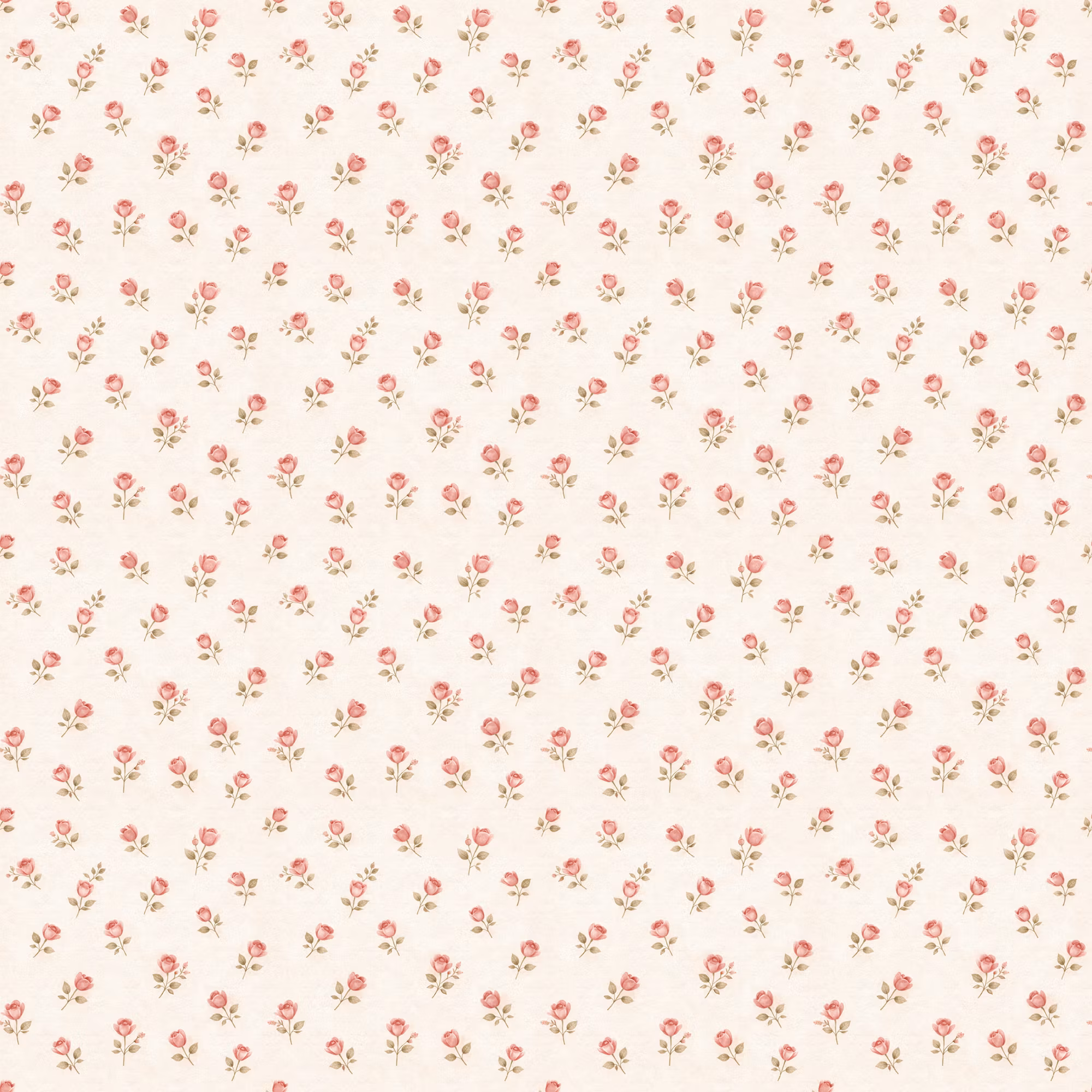 Floral Villemo Bomulls Poplin