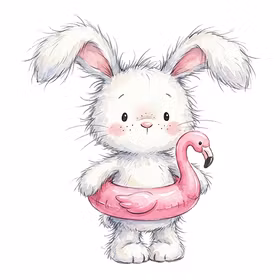 Summer bunny 1