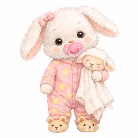 God natt lille skatt rosa 1