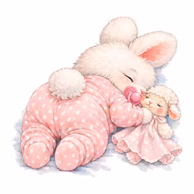 God natt lille skatt rosa 4