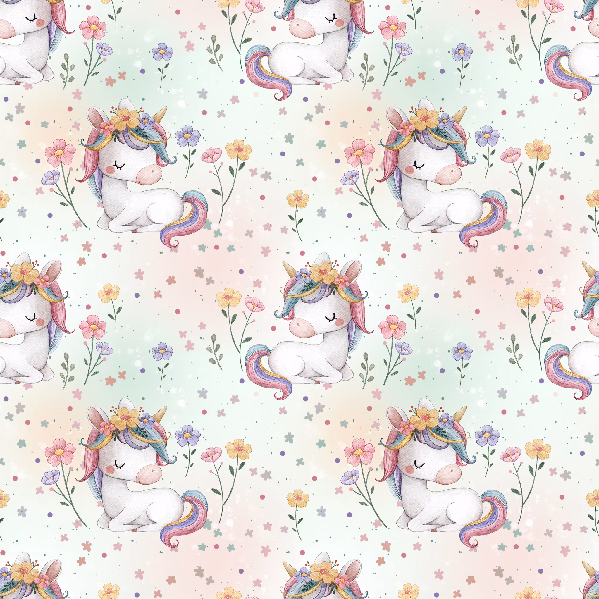 Floral Unicorn jersey