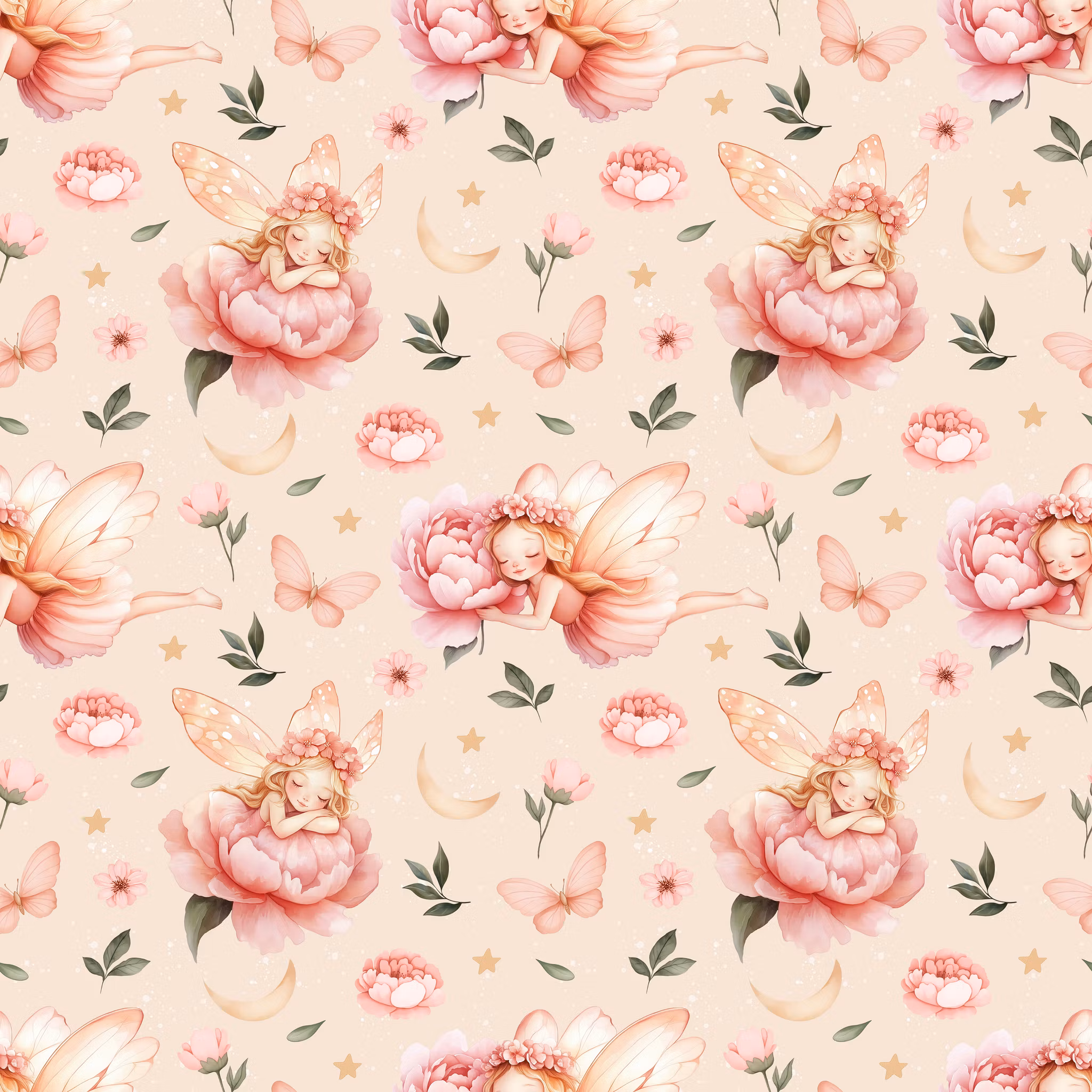 Peony fairies jersey