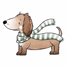 Dachshund grønn 2