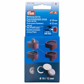 Prym Prym Vario Tools set- Trykknanpper Jersey 10+12mm