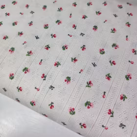 Floral Mini pointelle