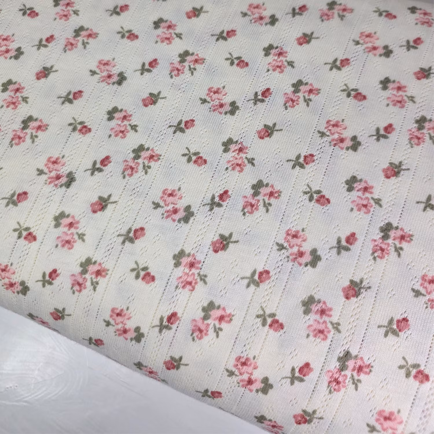 Floral Nelia pointelle