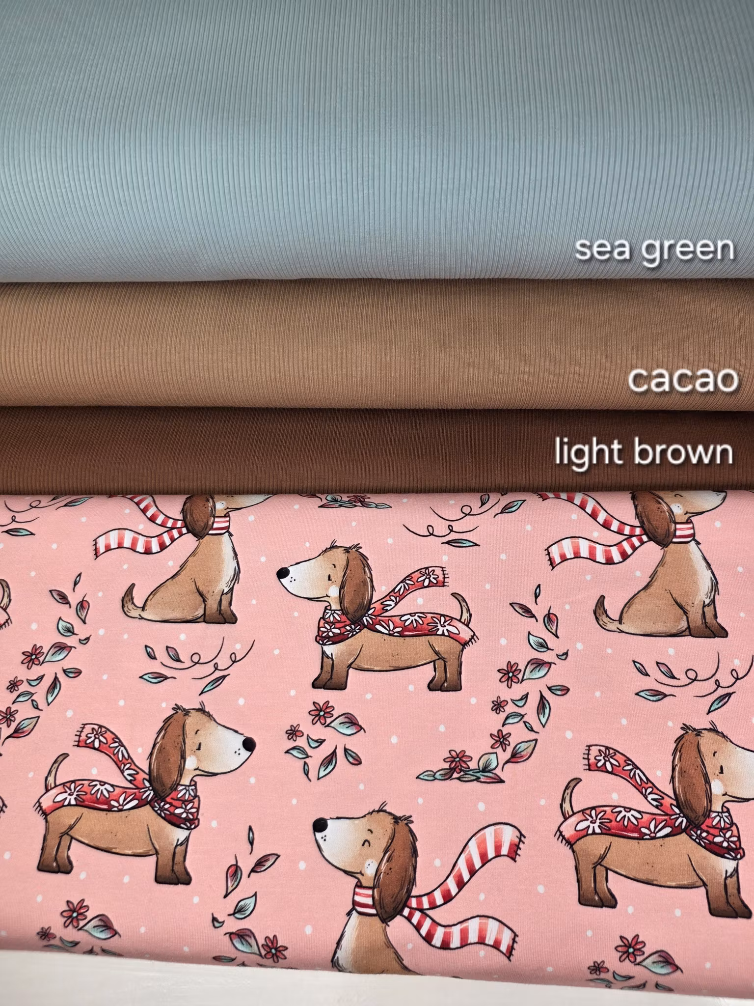 Dachshund rosa jersey