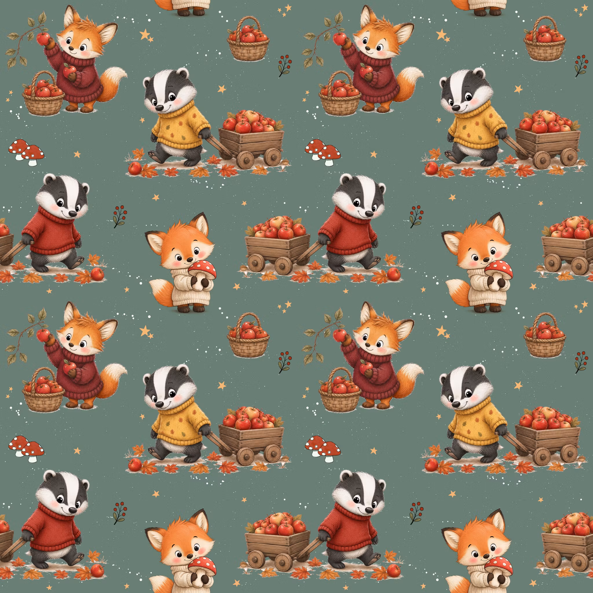 Fox And Badger jersey
