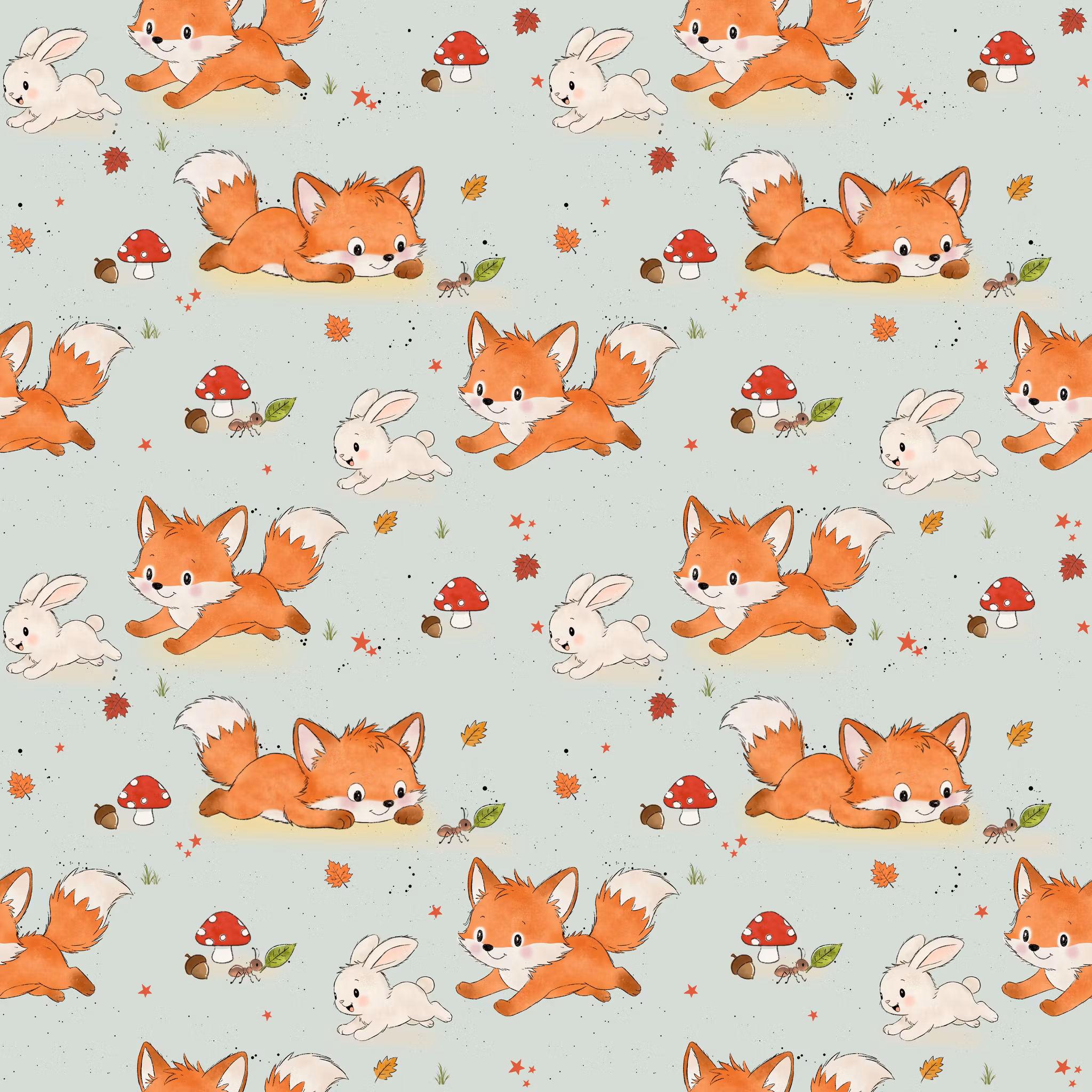 MR Fox And The Bunny jersey