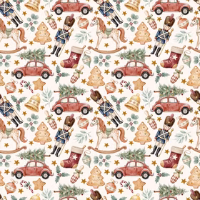 Julestemning creme jersey