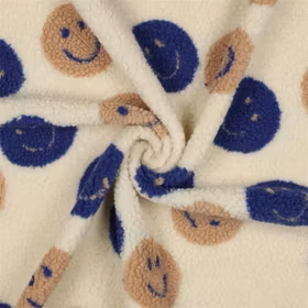 Smiley blå Teddy