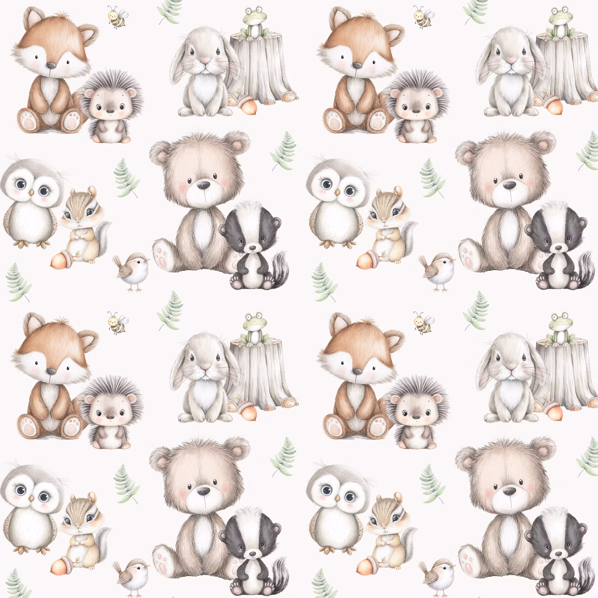 Boho woodland jersey