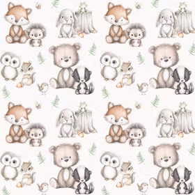 Boho woodland jersey