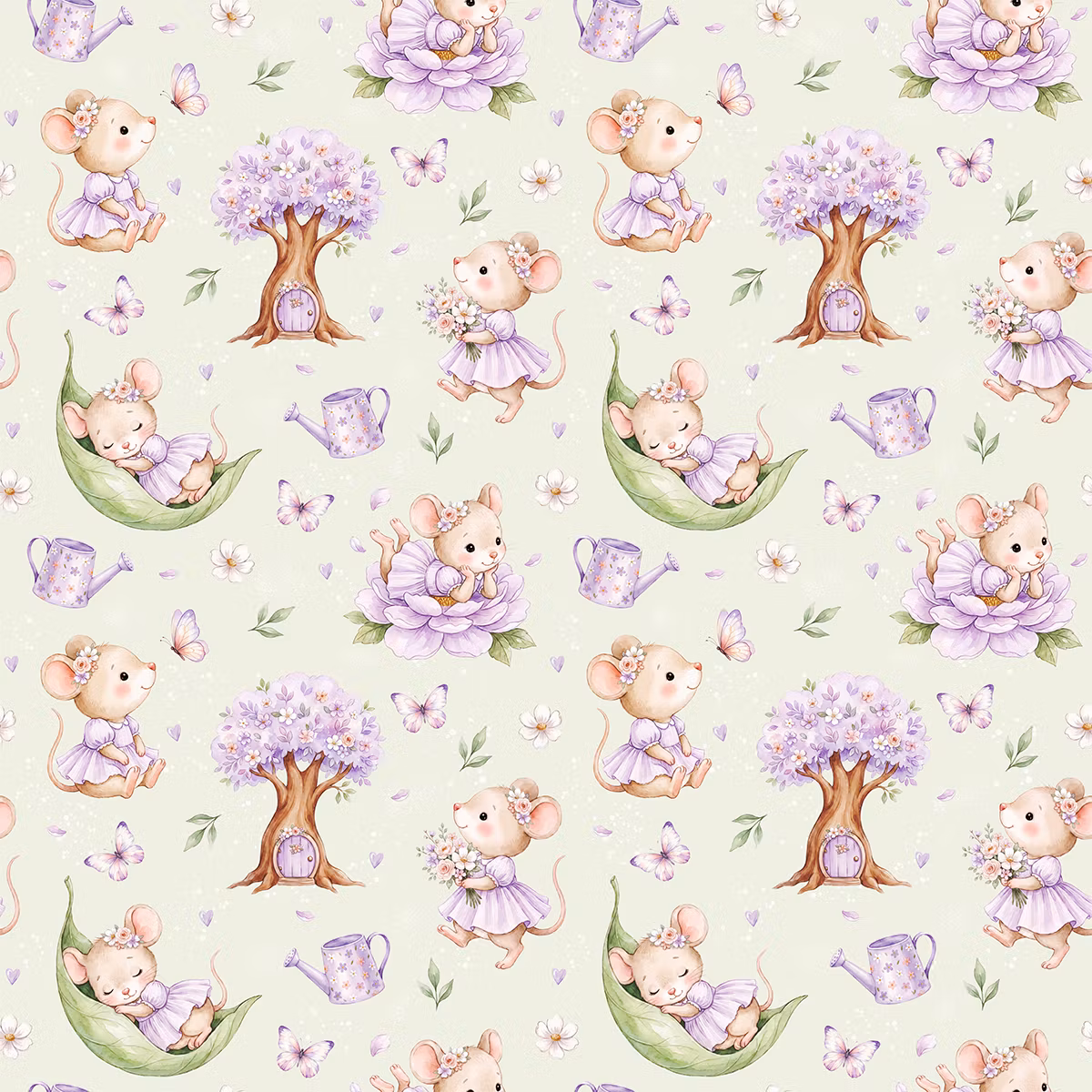 Mouse’s secret garden jersey