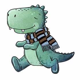 Dino i høststemning 2
