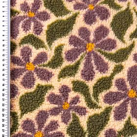 Purple retro Teddy